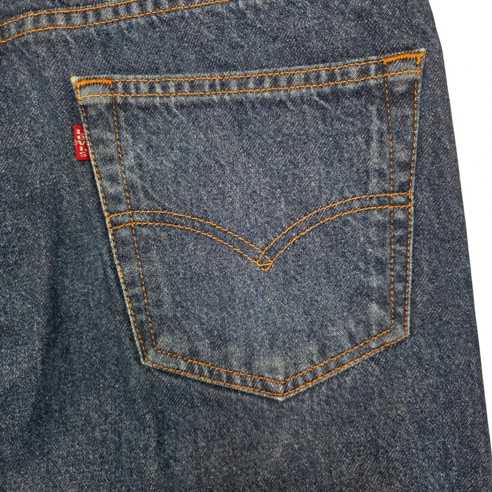 Vtg 90s Levi's 505 Jeans Mens 36x32‎ Fits 34×32 Blue Straight Leg Vintage 1998